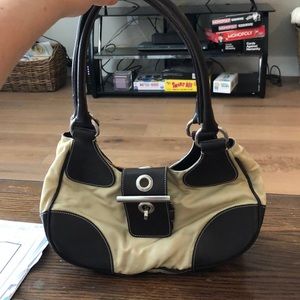 Prada leather and nylon bag